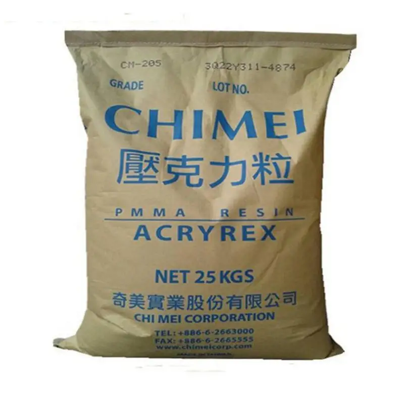 PMMA Taiwan Chimei CM-211 acrylic transparent particles high flow high temperature resistant electronic nameplate materials
