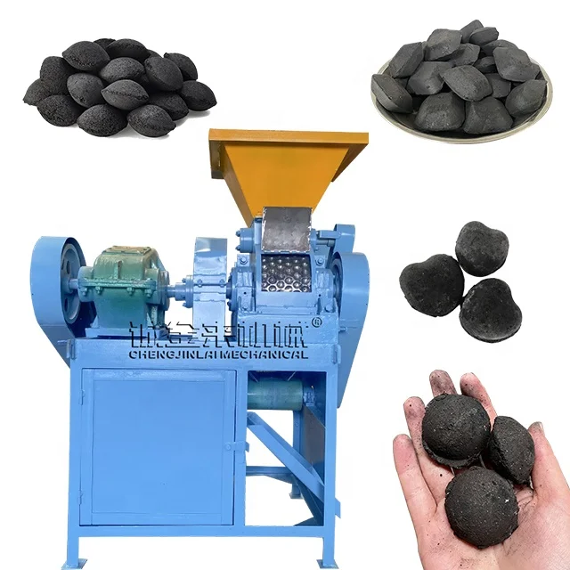High Efficiency Press Coal Dust Briquette Extruder Machine Charcoal Briquettes Pressing Machine
