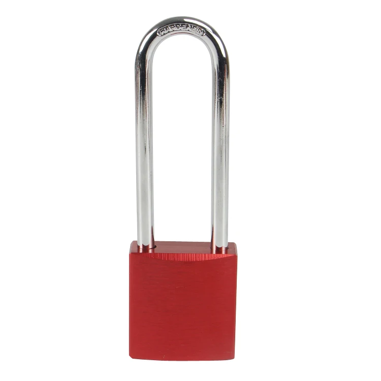 MRS high quality aluminum padlock for industrial security equipment, 76mm waterproof padlock