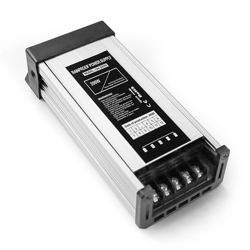 Hot seller rainproof smps 250w 200w 12v 24v led source power supply 60w camera 16.7a 25a 30a lcd tv