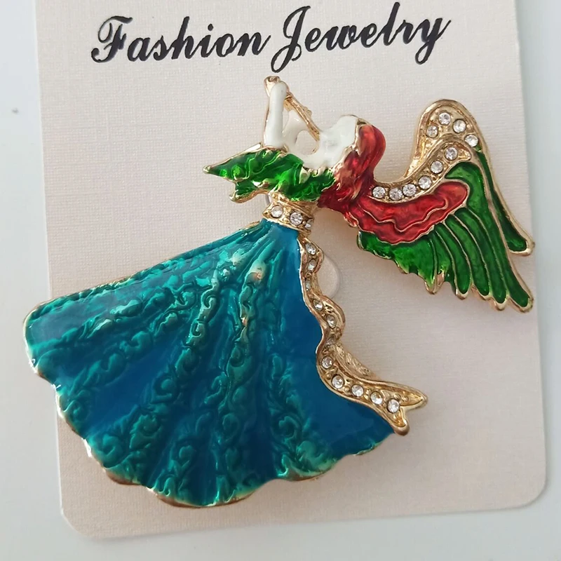 Liberty Gifts wholesale fashion jewelry exclusive kitten girl angel ladies designer inspired brooches and pins set wedding gift