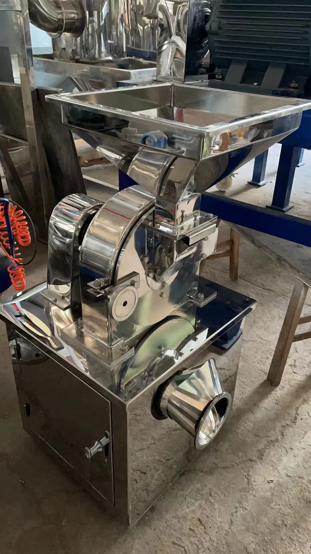 Industrial soybean coconut grain flour mill salt and sugar grinder machine