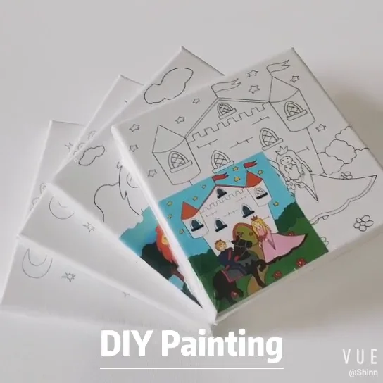 30*30cm DIY painting by numbers for adults canvas