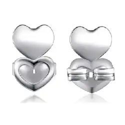 Factory direct sales New Fashion Heart Crown Owl Magic Earrings Backs Support Earring Lifts Fits All Post Earrings For Women