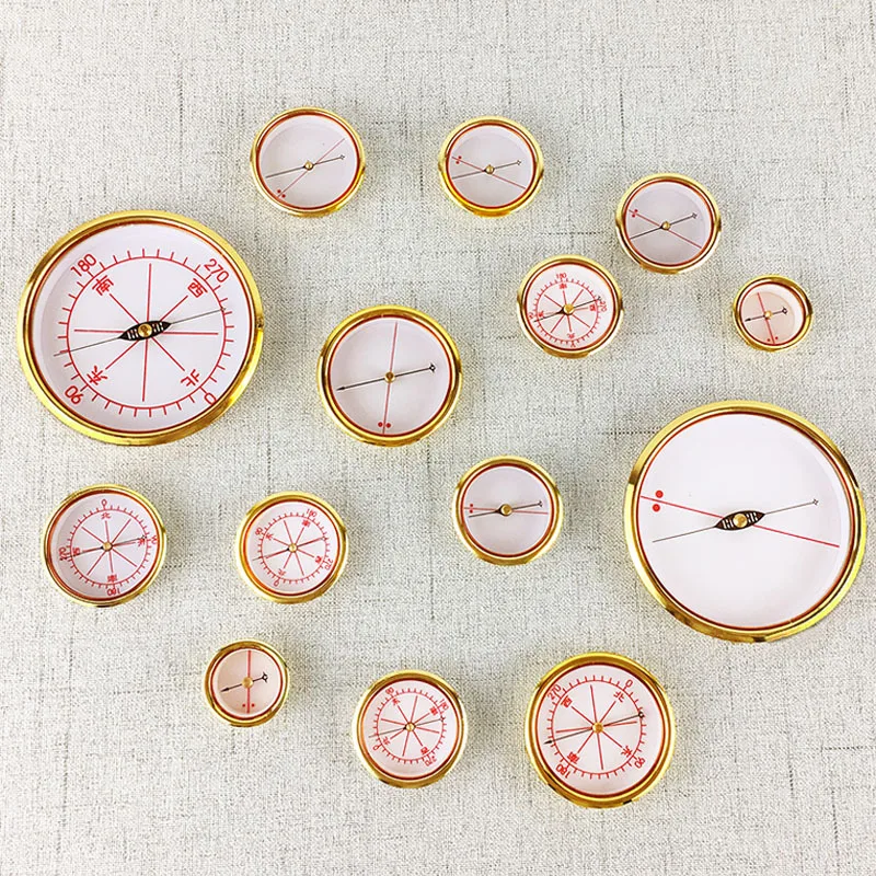 Wholesale Compass Tianchi Brass Strong Magnetic Fine Needle Compass Accessories