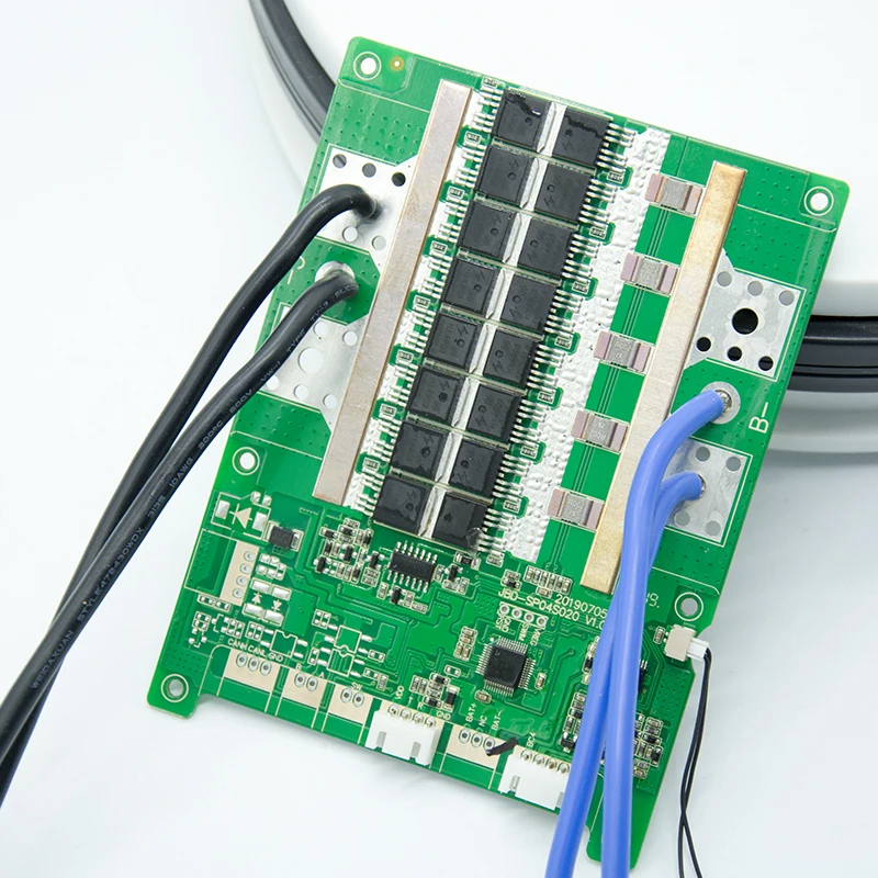 jiabaida lifepo4 bms 4S 120A smart bms system 12v protection board 3.2v lifepo4 battery pack with UART 485  for electric motor