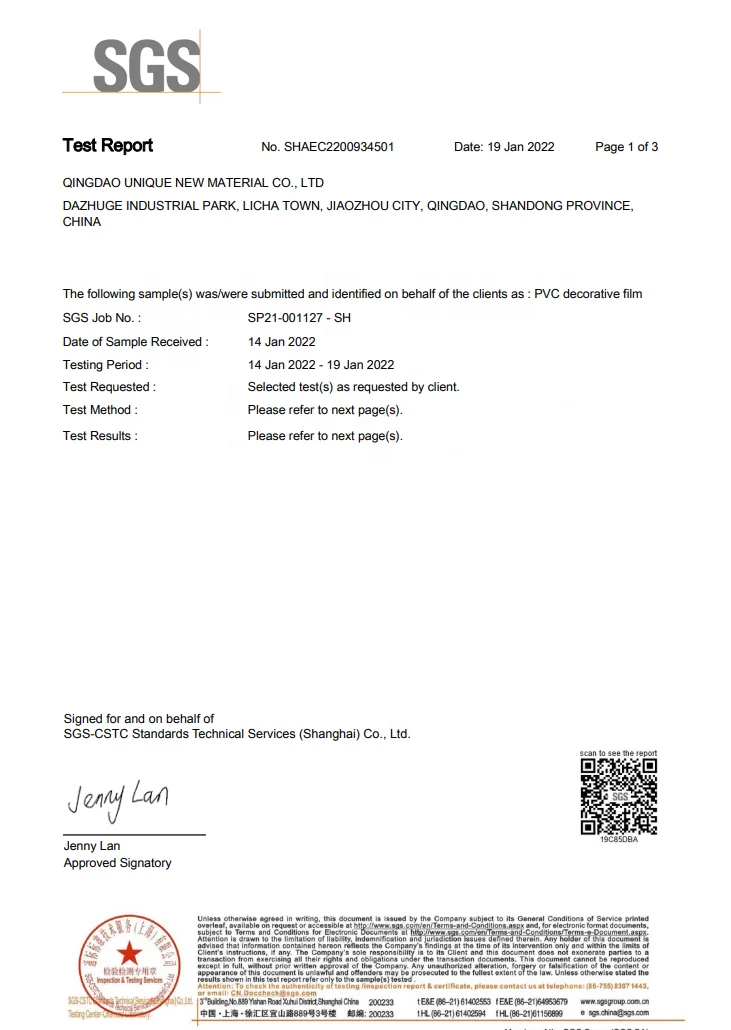 2022 Minimalism Gentlemen Grey Soft Touch Solid Color PVC Film For WPC Door Film For Lamination PVC Interior Film