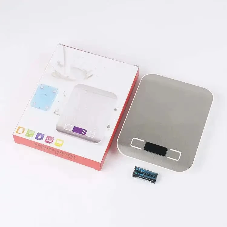 High quality ABS materials LCD smart food electric scale 10kg small digital kitchen scale 5kg
