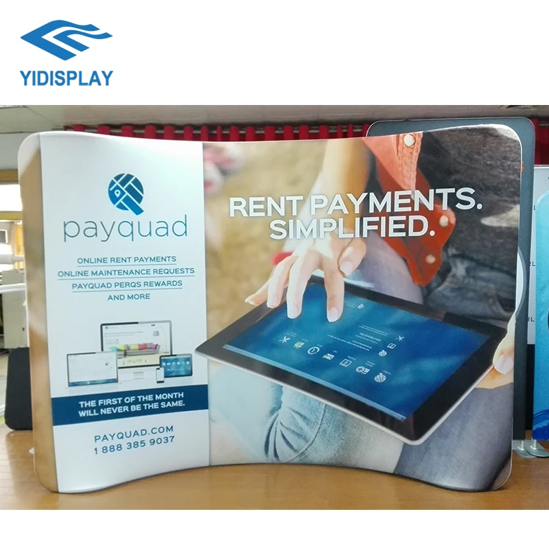  Стенд Tradeshow 10x10 портативная система выставочных стенок из алюминиевой