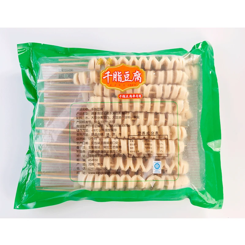 
 Низкая цена, хорошее качество, тофу кебаб, сделано в Китае, стандарт ISO HACCP  