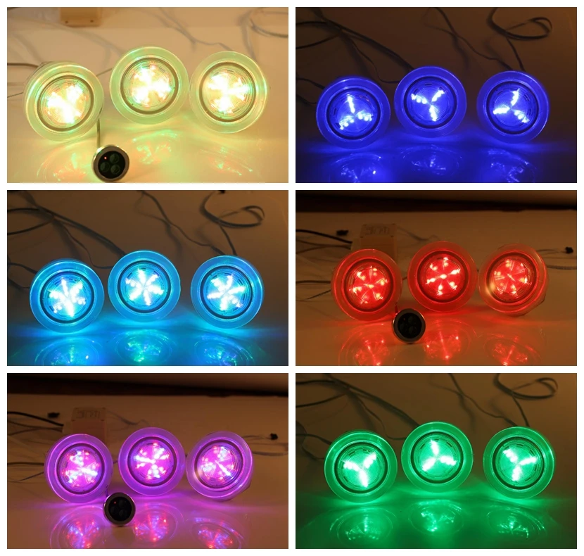 Hammam Shower Kits Colored LED Lights Color Changed By Remote Controller Or Phone Transformer Synchronizer For Steam Sauna Room