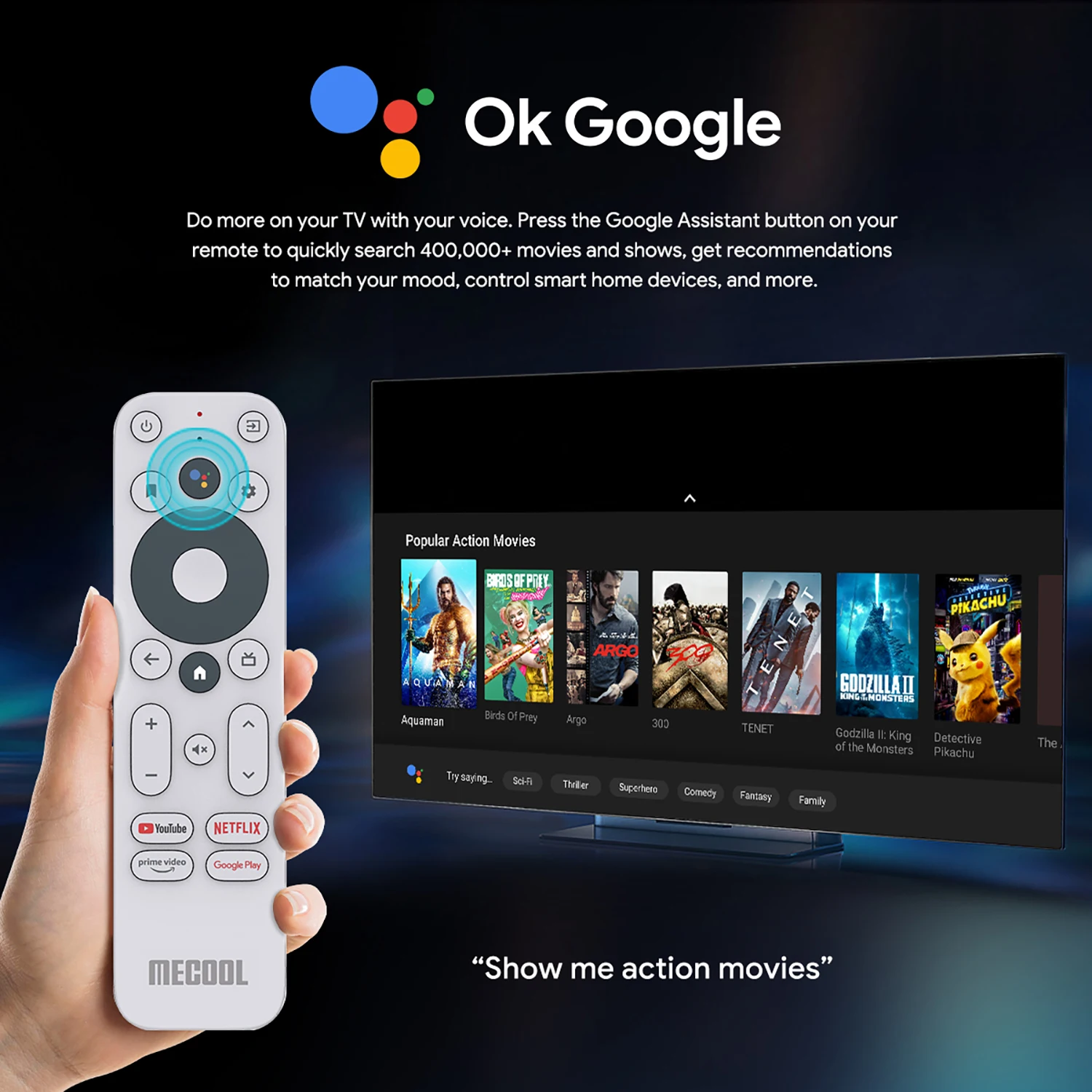 OEM ODM Android TV Stick 1GB RAM 8g ROM Dual WiFi 2 4G 5g