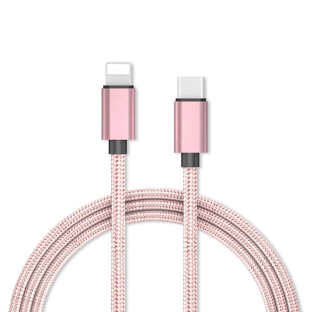 Лидер продаж Нейлон Плетеный 2A 1 м USB C кабель Тип адаптер данных быстро Micro Usb