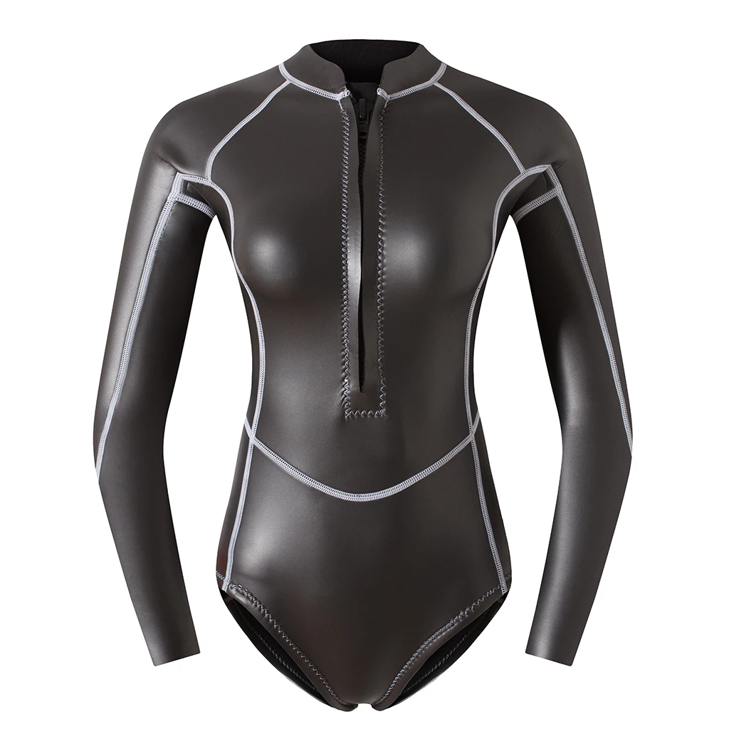 DPR 2020 Gold colour Neoprene women wetsuit 2/3mm smooth skin