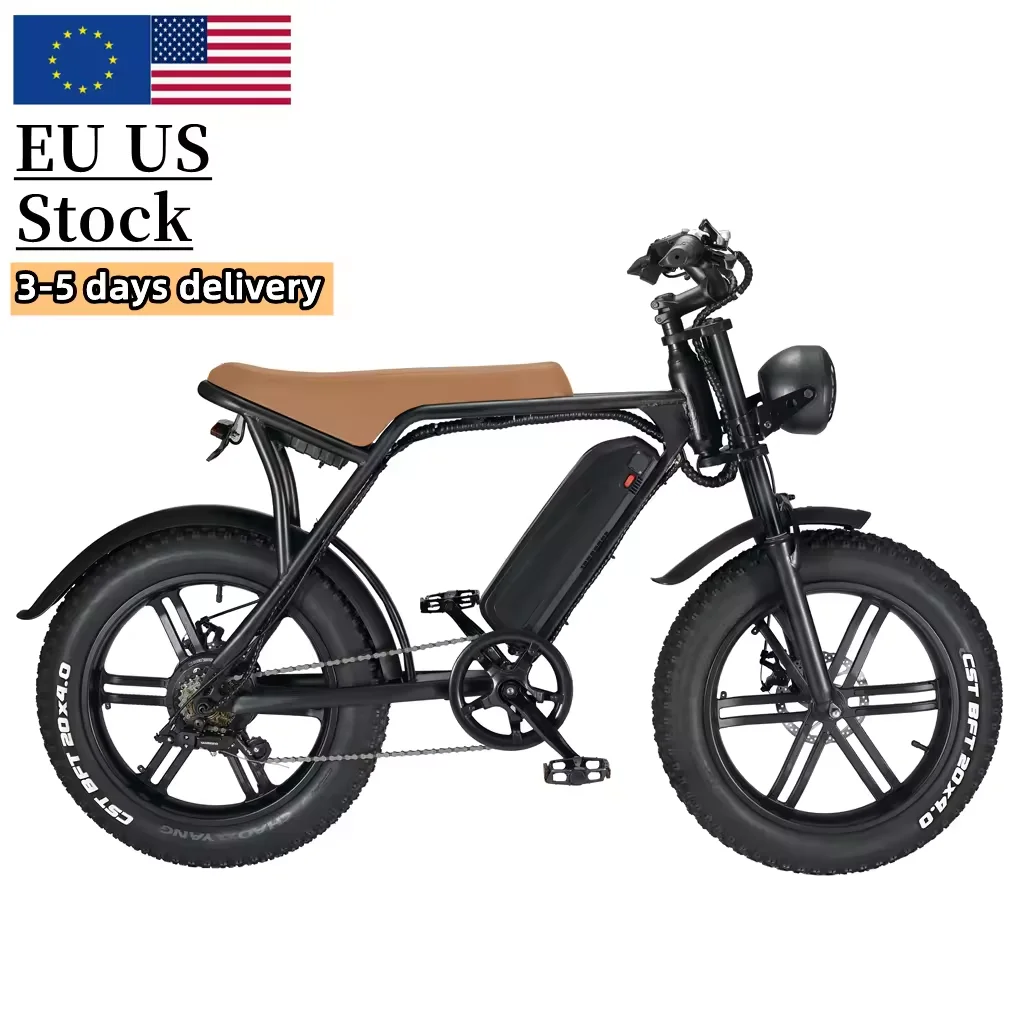 20 inch Electric Bicycles OUXI V8 250W/1000W Motor Electric Bike Mountain Bicycle City All Terrain E-bike