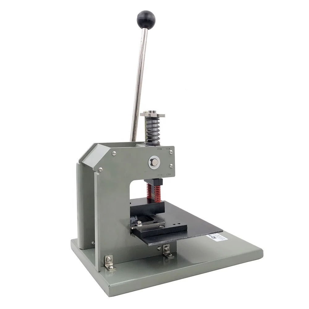 New Design Manual Paper Round Slot Hole Punching Machine for Plastic PVC Cardboard