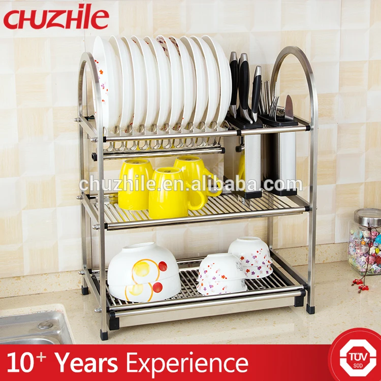 Компактная подставка для посуды роскошного дизайна