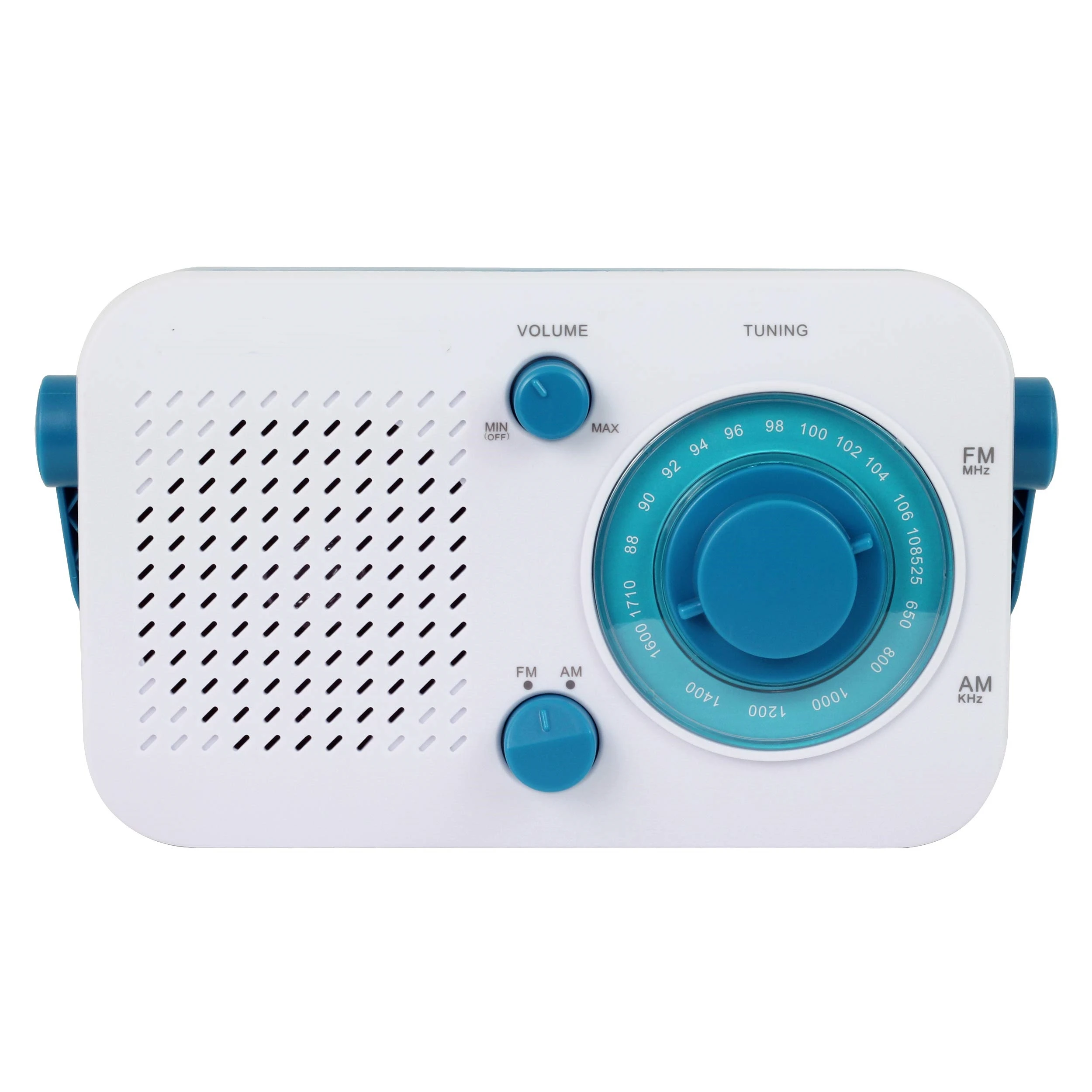 Vofull Hot Sales New Design Small Transistor Am Fm Portable Radio Blue Shortwave Receiver Retro Radio
