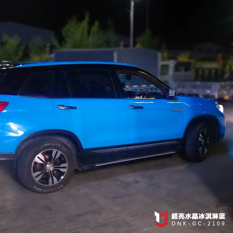  Рулоны виниловой пленки для обмотки кузова автомобиля с жидким кристаллом YJ-Дерек без пузырьков