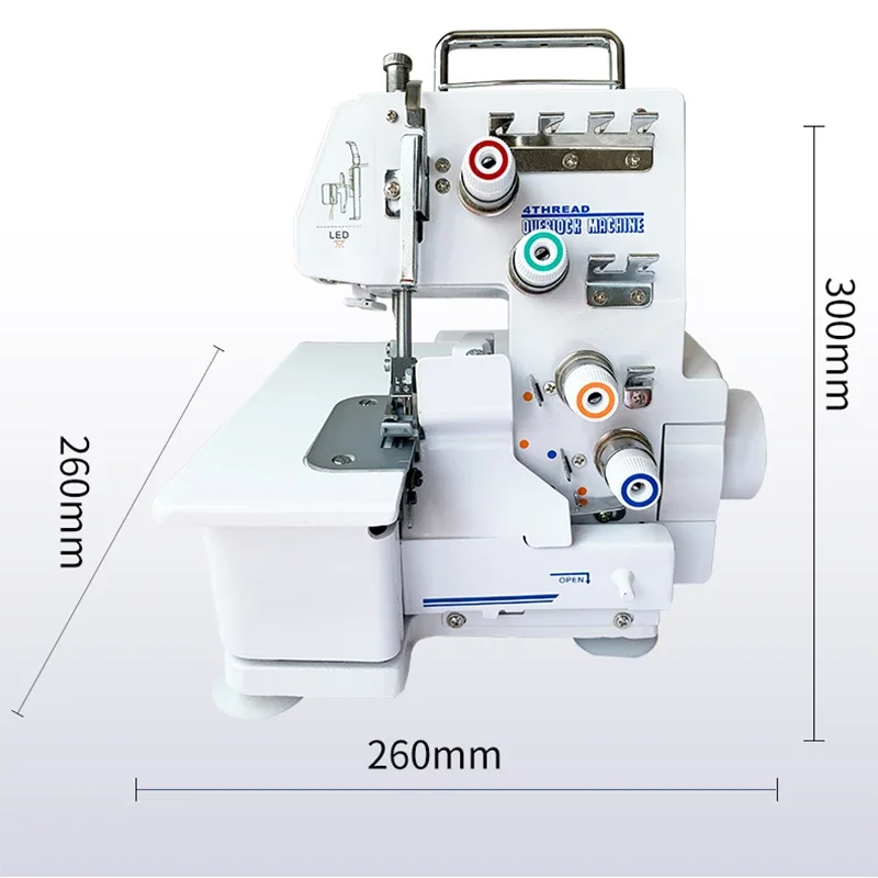 Overlock Machine Household Electric Small Three Thread Four Thread New Desktop Mini Simple Overlock Sewing Machine