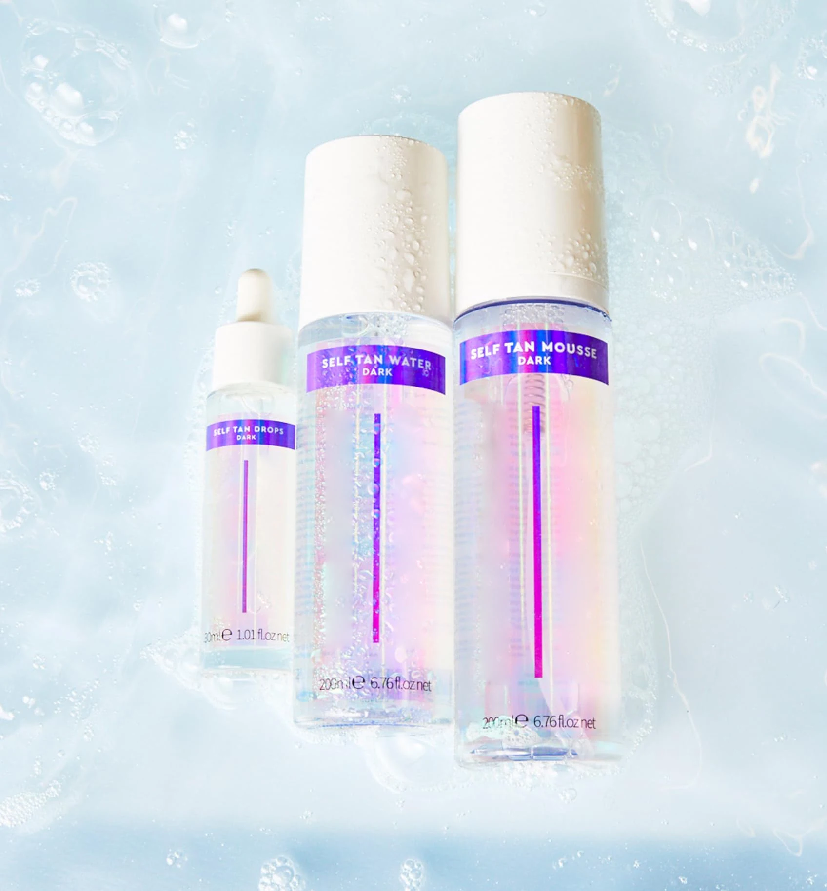 Natural Ingredients No Color Transfer Vegan Hydrating Tanning Mist Dark Bronzing Mist Self Tan Water for Face & Body