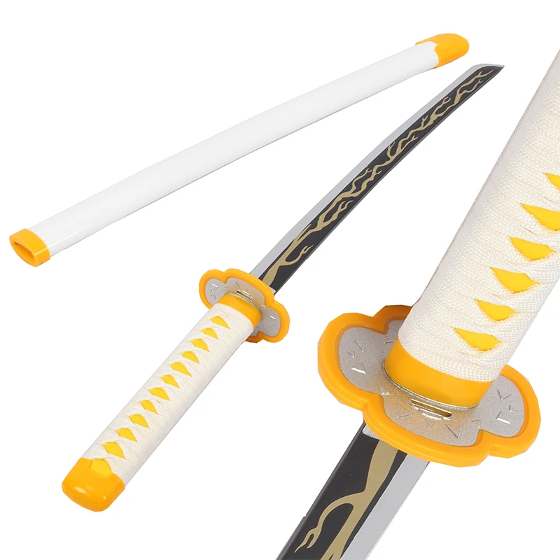 Ming Hu Demon Slayer Anime Sword Agatsuma Zenitsu katana toys Wooden Sword