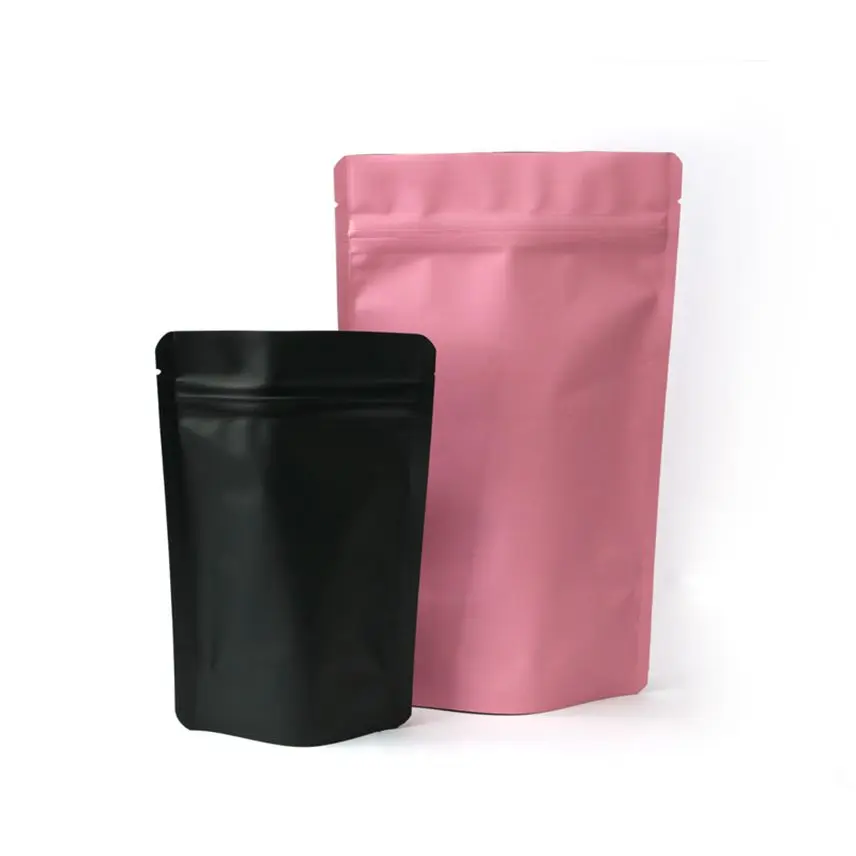 Customized Food Grade Printed Stand Up Aluminum Foil Powder Packaging Bag Plastic Mylar Zipper Doypack