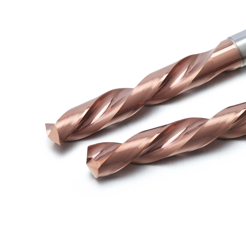 BKXE Customized Bronze Twist Drill CNC Solid Carbide Drill Bit For Perforating,Drilling Hole