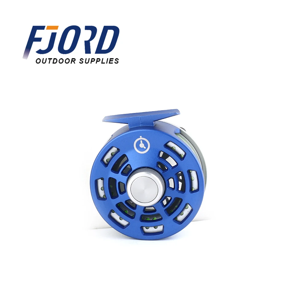 FJORD Stock Discount fly CNC   fishing reel  Aluminium Fly Reel Cassette 8 wt Fly Fishing Reel Saltwater