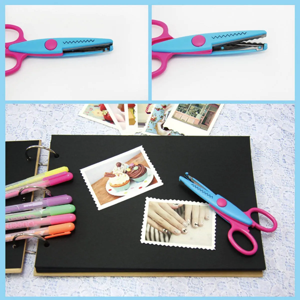 Школьные Ножницы, кружевные ножницы, детские ножницы, ножницы для резки бумаги, детские ножницы для творчества