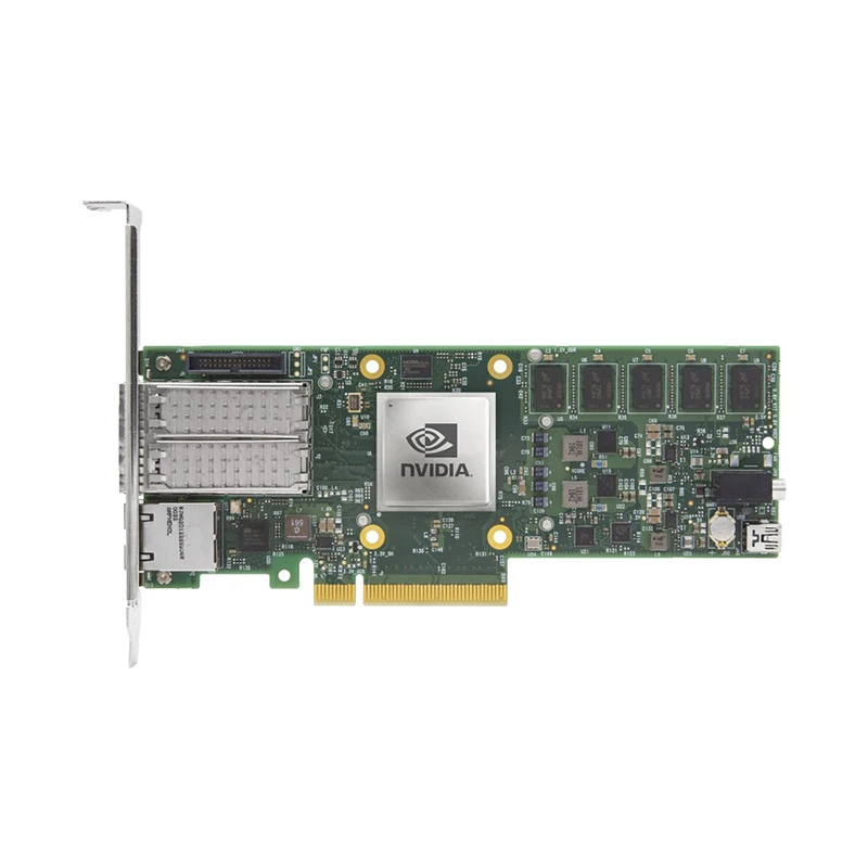 Mellanox MBF2H332A-AENOT Network Card Crypto Disabled SFP56 BlueField-2 Dual-Port 25GbE Lan SFP56 Ethernet Adapter DPU Smart NIC