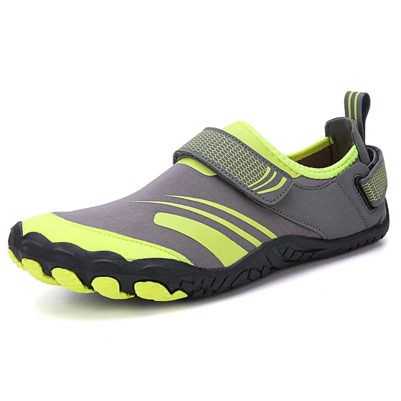 Quick Dry Flexible Toe Box Hook Loop Non-lacing Shoes Running Shoes Beach Yoga City Daily Wear Water Shoes