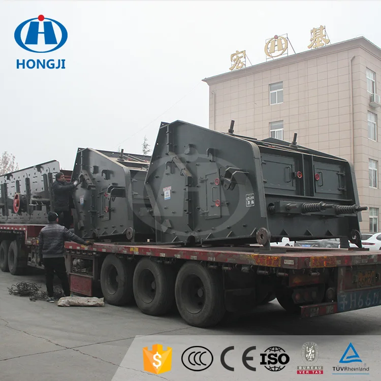 Zhengzhou Hongji high efficiency durable stone breaking machine impact crusher