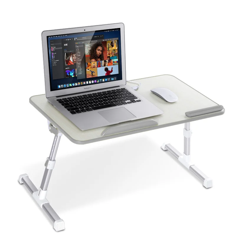 Portable laptop table lap desk with cooling fan adjustable lap table bed tray Multipurpose Standing Desk