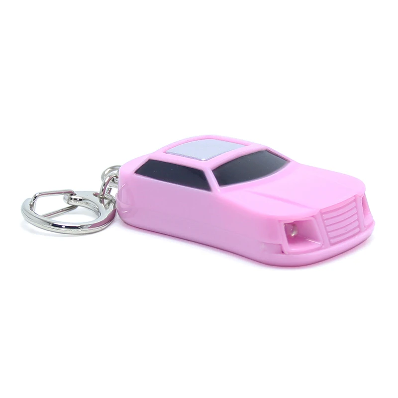 Car LED Light Torch Remote Sound Control Electronic Keyring Key Finder Locator Beep ABS Plastic Auto Whistle Keychain Car Finder