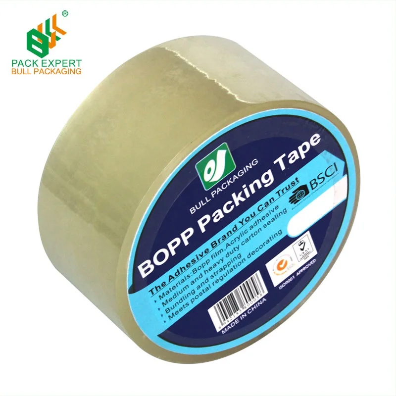 Custom Wholesale Clear Roll Box Carton Packaging Sealing Opp Strong Self Adhesive Tape