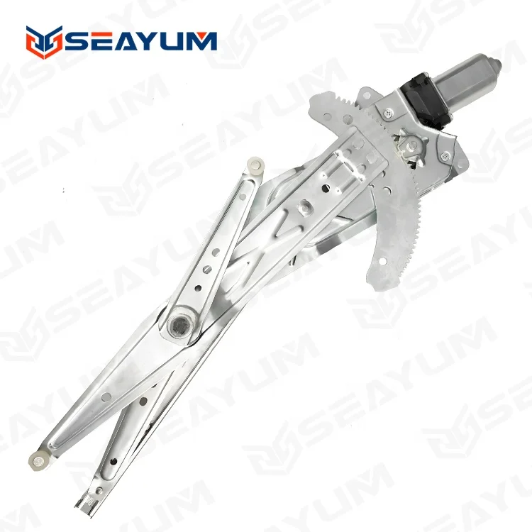 SEAYUM Window Regulator with Motor 2 PIN For Nissan Kubistar 03-09 7700303543 8070100QAN 7700303553 8070000QAN