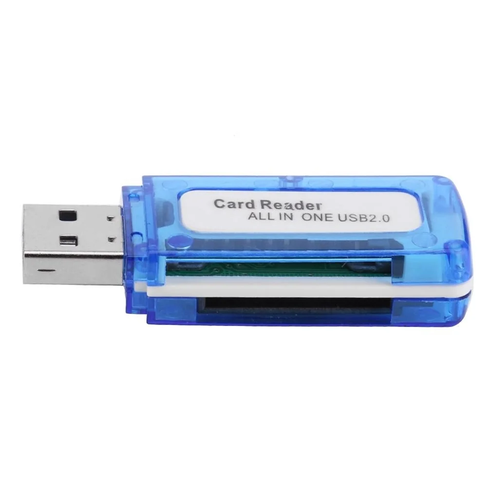 4 в 1 устройство для чтения карт памяти usb 2 0 кардридер sd-карт tf ms micro
