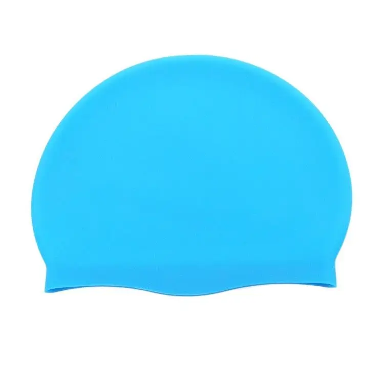fashion multicolor swimming hat silicone material water sports silicone swimming cap for children
