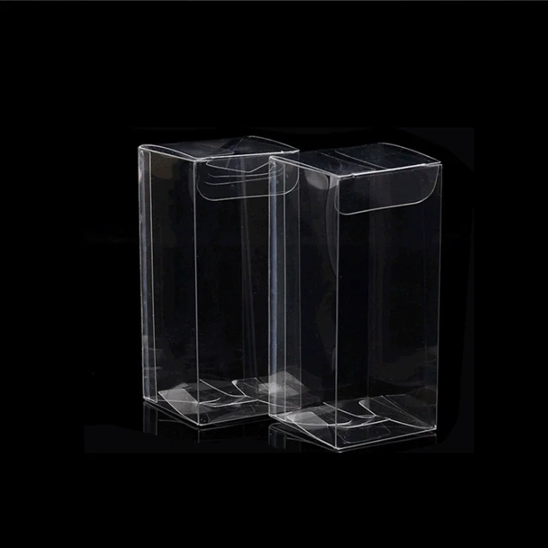 Wholesale customized packaging PET clear box, transparent and foldable PET PVC plastic box