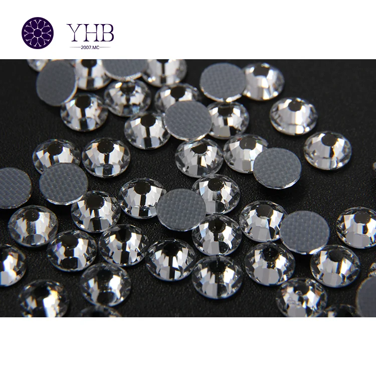Hot Selling Glass Rhinestones SS0-SS48 Multi-Size Flatback Crystal Stone Rhinestone