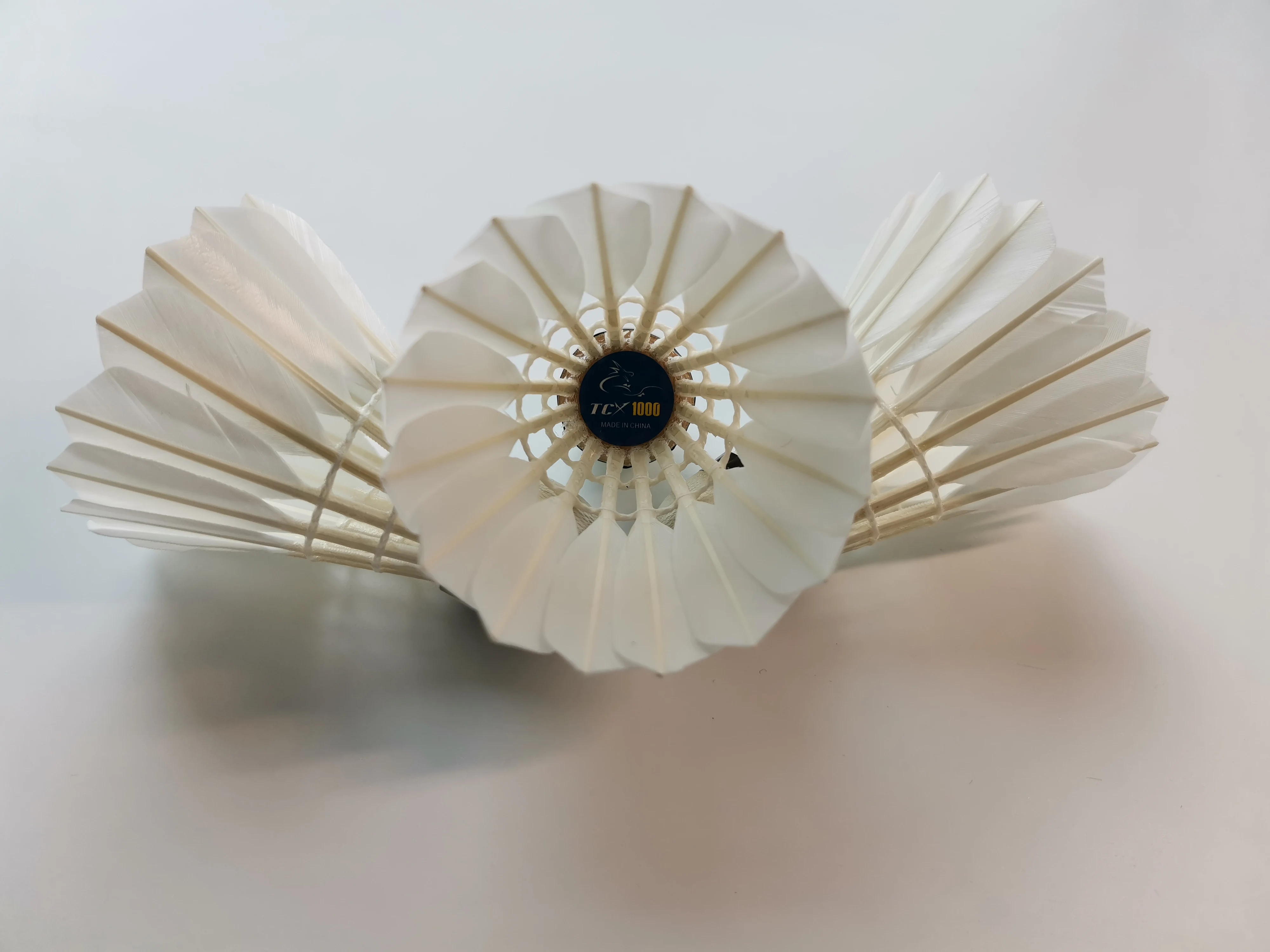 TCX1000 High Level Natural Duck Badminton Feather Shuttlecock Badminton Shuttlecock