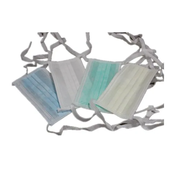 3-слойная одноразовая медицинская маска для лица, Ушная петля или завязка