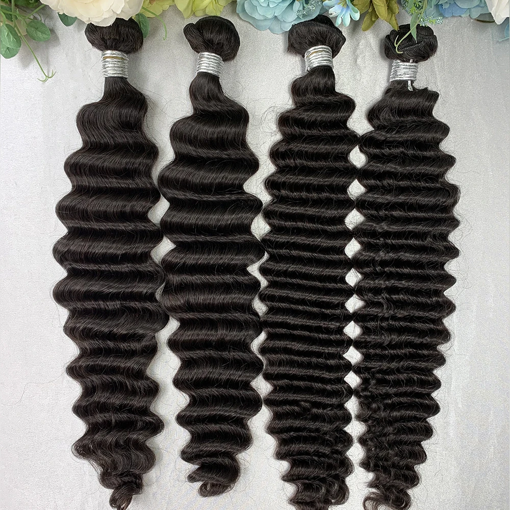 Virgin Human  Hair Bundles With Frontal Bundle Wholesale Virgin Hair Vendors 3 Pack Bundles