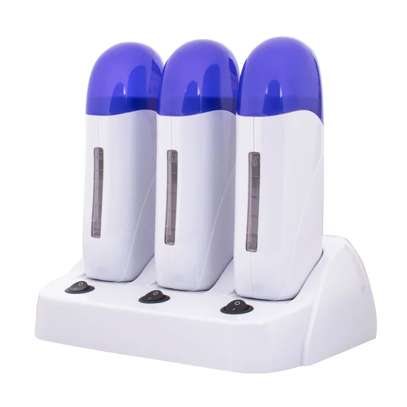 100 мл * 4 рулон подогревателя воска для салона красоты нагревательные мягкие восковые картриджи депиляции YM-8325 нагревателя