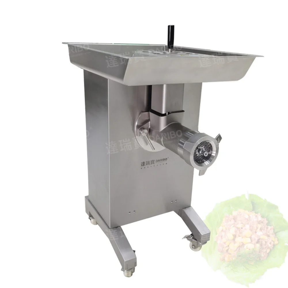 Commercial DARIBO 2024 Noodle Shape Meat Mincer Pork Grinder Fish Meat Grinding Machinery