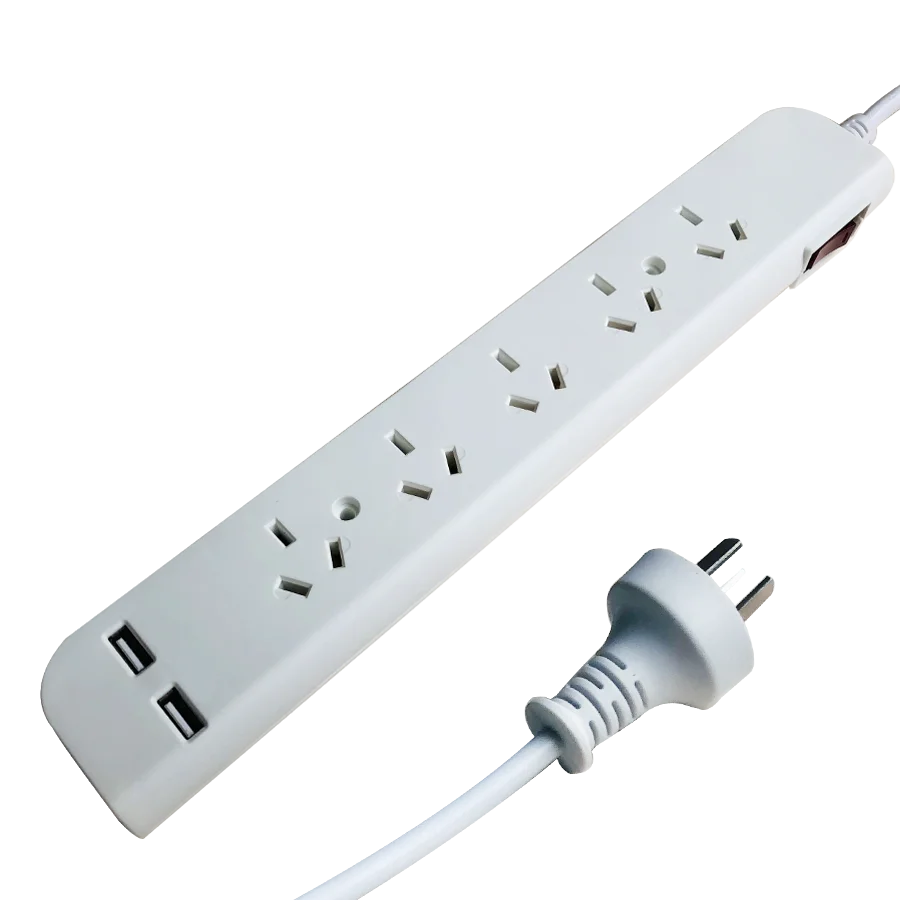 230V~250V for Russia, Kazakhstan, Ukraine market hot sale European type electrical socket power strip with USB