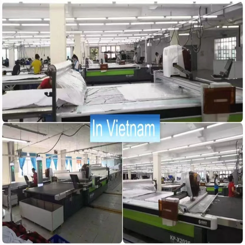 Auto textile cutting machine for Garment/Plush toys/PU/Car seat/Knit/No-woven/Weaving cutting