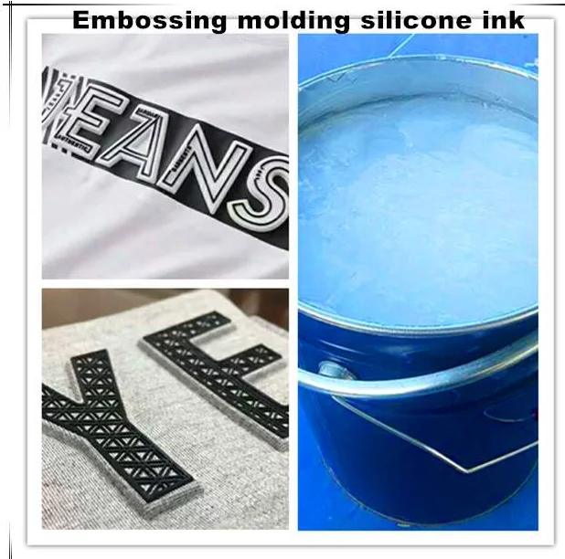 Screen Printing Ink Press Silicome Embossing Gel