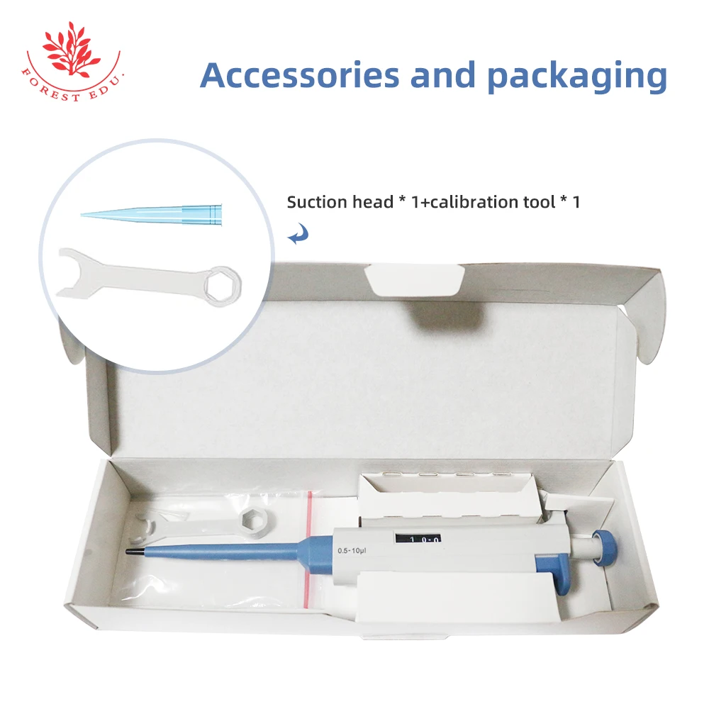 Pipette Digital Control 100-1000Ul Mechanical Micro Medical Laboratory Pipette Pen